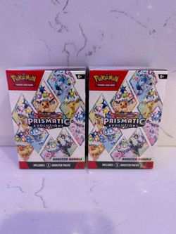 Prismatic evolutions Booster Bundle