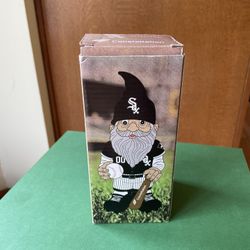 Chicago White Sox 6.5” Garden Lawn Gnome 2013 With Box MLB Baseball 