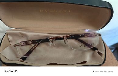 Mint condition bvlgari optical glasses