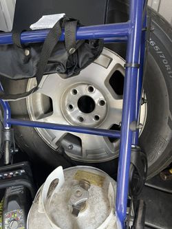 Chevy Rim And Tire