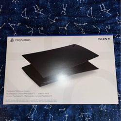 PS5 Black Console Covers