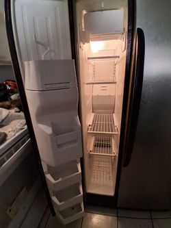 Stainless Steel Side-by-Side Refrigerator