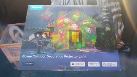 Govee outdoor decoration projects light 🚨