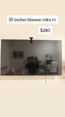 55inches Hisense Roku TV