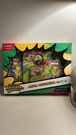 Pokémon Mega Meganium ex Box ascended heroes ⭐️⭐️⭐️⭐️⭐️