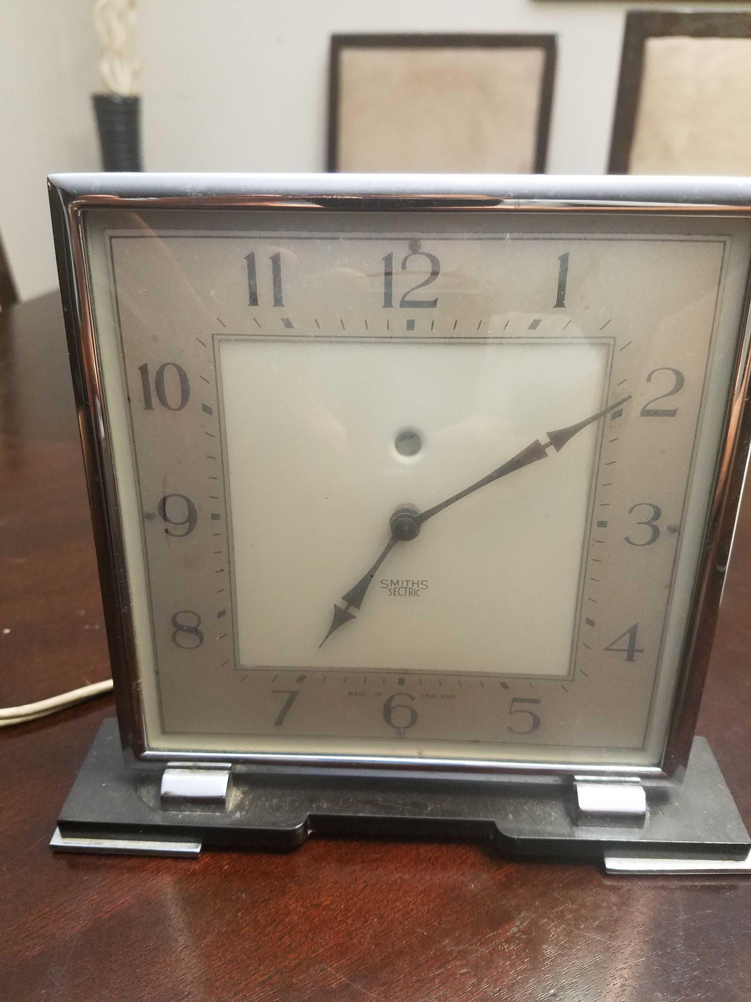 Antique Smiths Sectric Clock