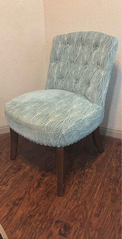 MOVING OUT, MUST GO - Light teal chair
