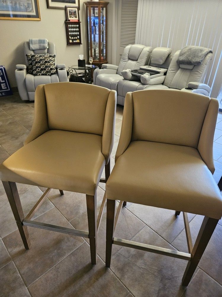 Vinyl Bar Stools