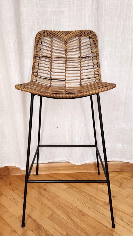 Set of 2 Bar Height Stools