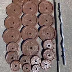 Weights Bar 360 Lbs Plus Bars 