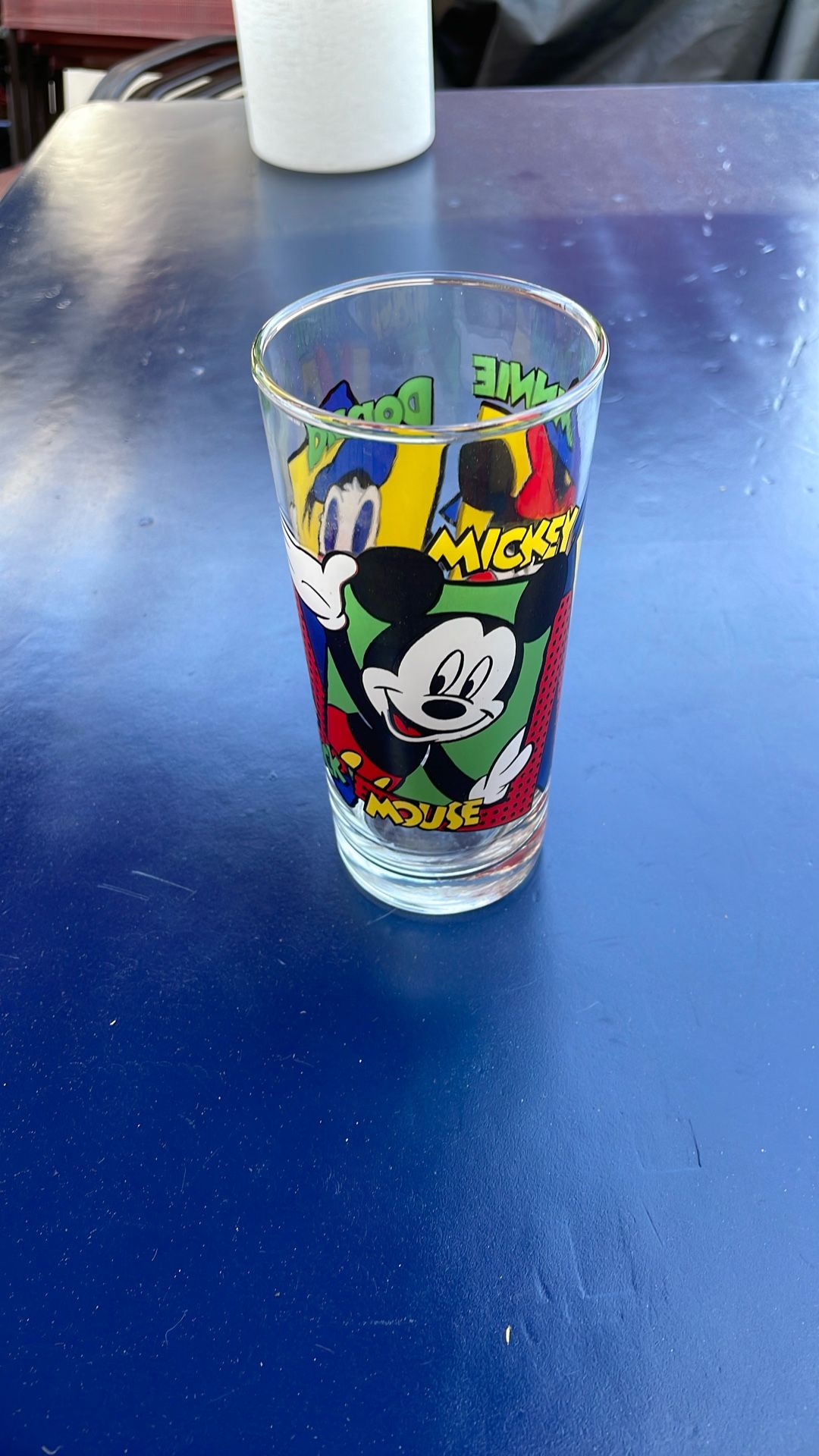 Vintage Disney Characters Glass Perfect Condition