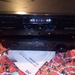 JVC Receiver ...Amp... Video Controller..An Cassette Player With Remote An Instructions 