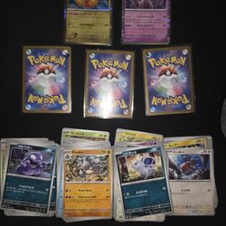 100 Pokemon Cards + Storage Box