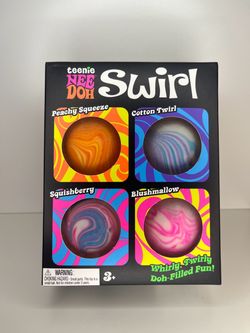 NeeDoh Swirl 4-Pack