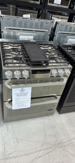 SWEET SEPTEMBER SALE ✅😃 SAVE UP TO $1800 OFF MSRP on a Dual Fuel Slide In Range