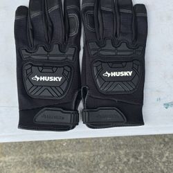 Husky Mechanic Gloves sz L