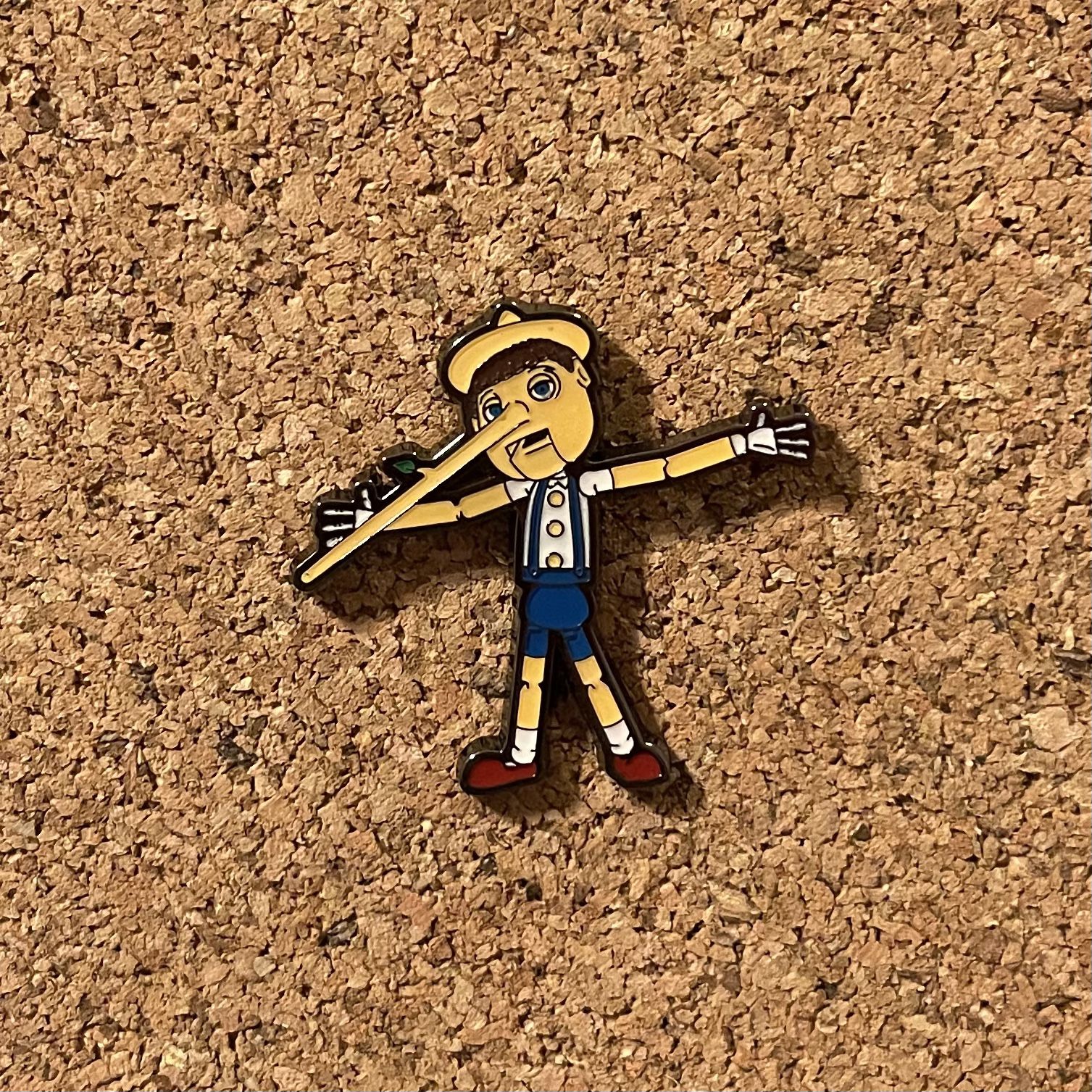 Pinocchio Loungefly Pin