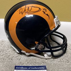 Todd Gurley Autographed Los Angeles/St. Louis Rams Mini Helmet With COA