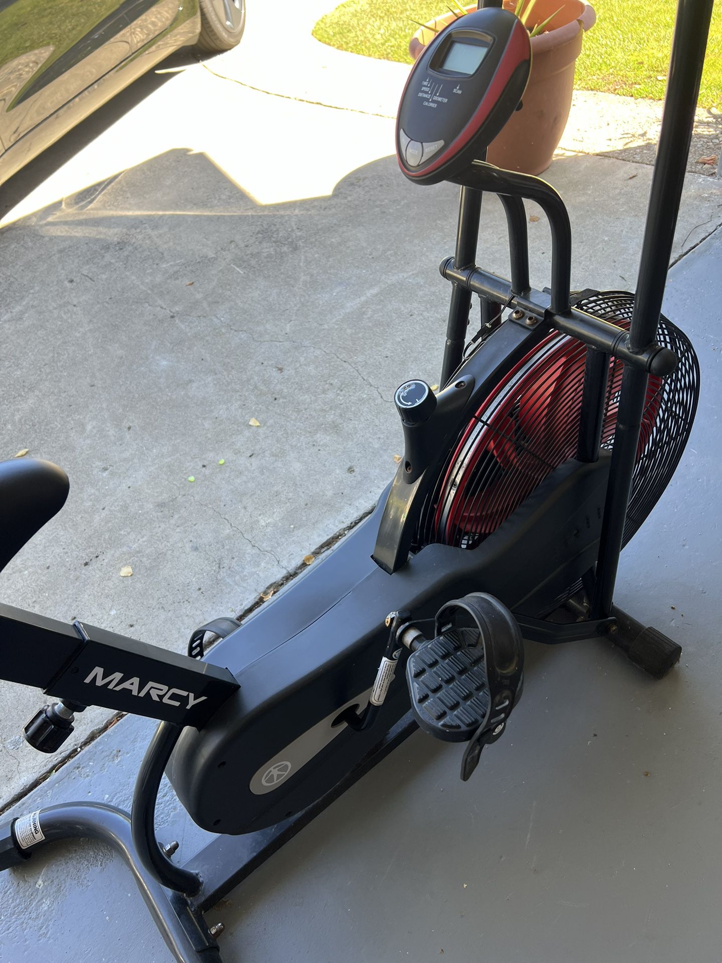 Marcy Air-Resistance Exercise Fan Bike