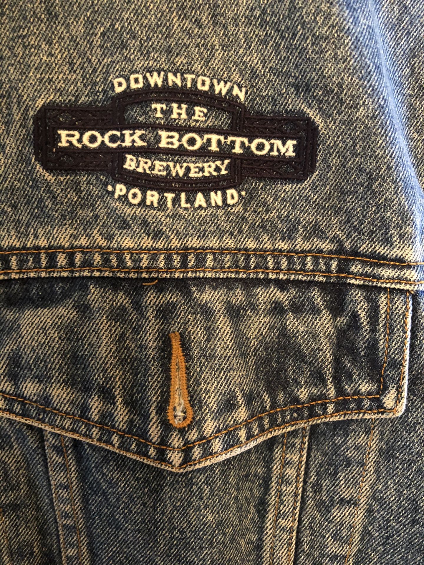 Rock Bottom Jean Jacket / Non Smoking Hm..