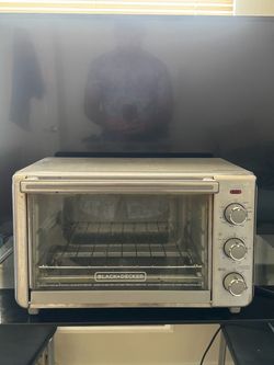 Black+Decker Stainless Steel Toaster Oven