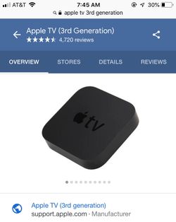 Apple TV 3rd gen