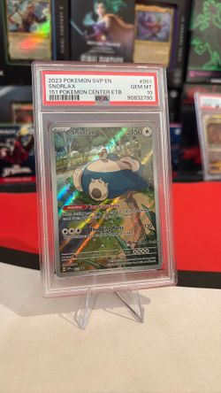 Pokemon Snorlax Psa 10 Pokemon Center