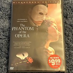 The Phantom of the Opera (DVD, 2005, Widescreen) Warner Bros