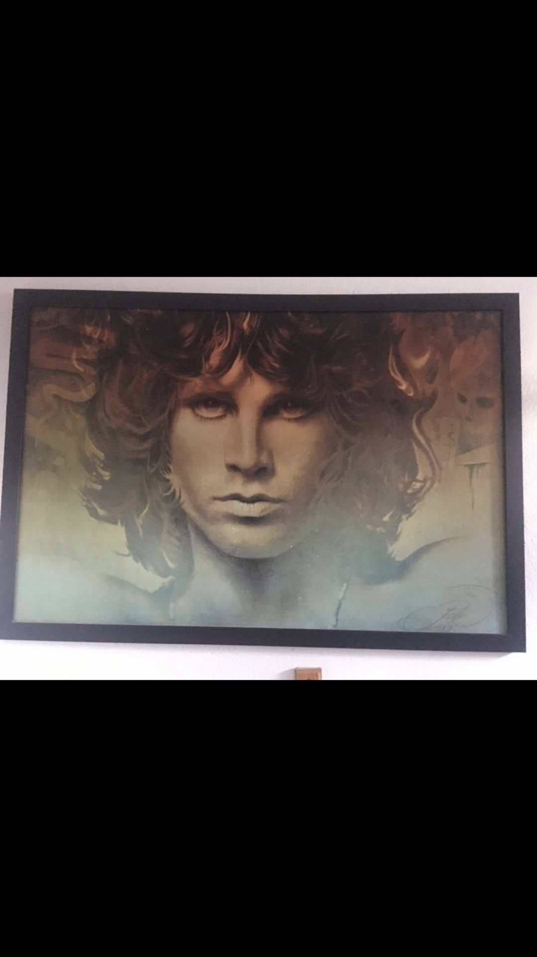 Jim Morrison framed blockbuster picture