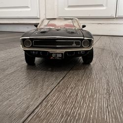 Diecast 1/18 Scale Ertl American Muscle 1969 Ford Mustang Shelby GT500 