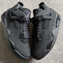 Jordan 4 Black Cat Sizes 9.5,10,10.5,11,12