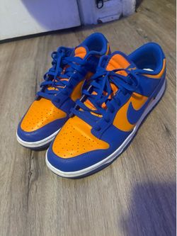 Blue and Orange Dunks
