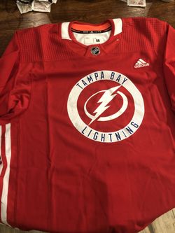 Rare Made In Canada Red Lightning Practice Jersey Size 58