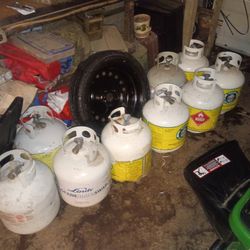Empty Propane Tanks 