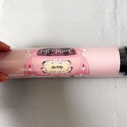 Just Married Window Sticker