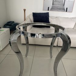 DINING TABLE BASE FOR SALE STAINLESS STEEL