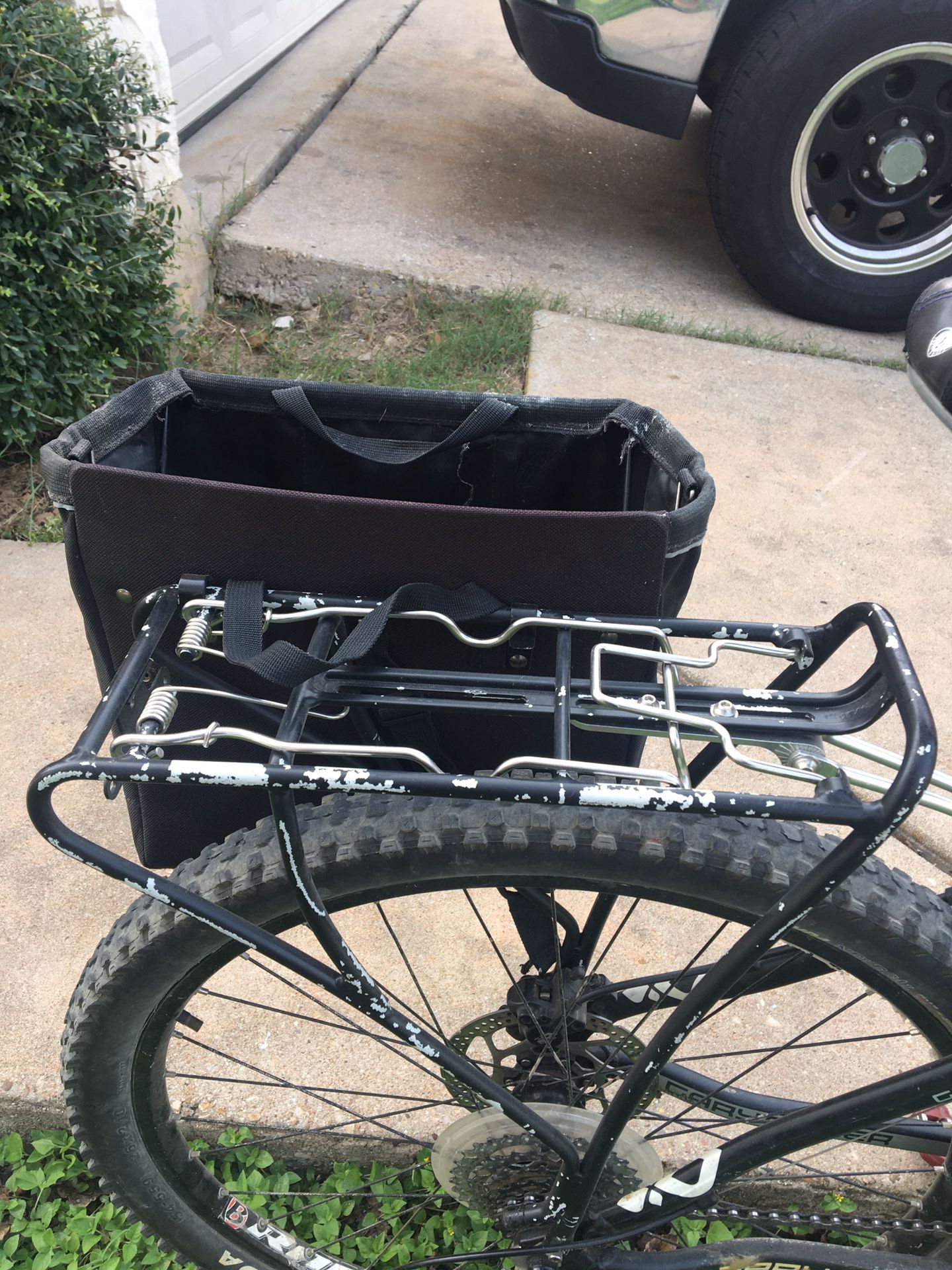 bike cargo rack $20