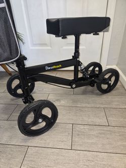BlessReach Knee Scooter Walker for Adults Foot Injuries