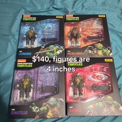 JOYTOY TMNT 1/18th Scale Figures (Pick Up In Shafter)