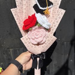 Graduation Crochet Bouquet