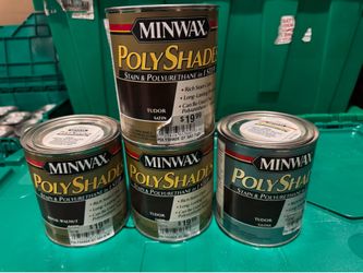 New Minwax Polyshades Gloss Or Satin 1 Step Stain. Only One Of Each Color. $5 Each. Must Pickup