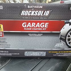 Rust-Oleum RockSolid
180 oz. Gray Polycuramine 2.5 Car Garage Floor Kit