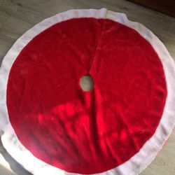 X mas Tree Skirt /falda De Árbol De Navidad