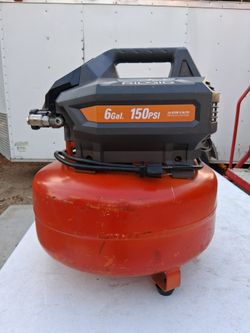 RIDGID 6 gallon 150 Psi Air Compressor