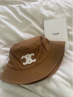 Authentic Celine Triomphe Bucket Hat in Size M