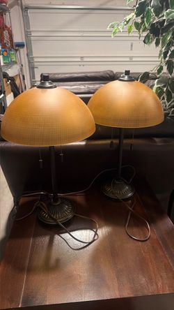 Pair of Table Lamps – $25 for Both