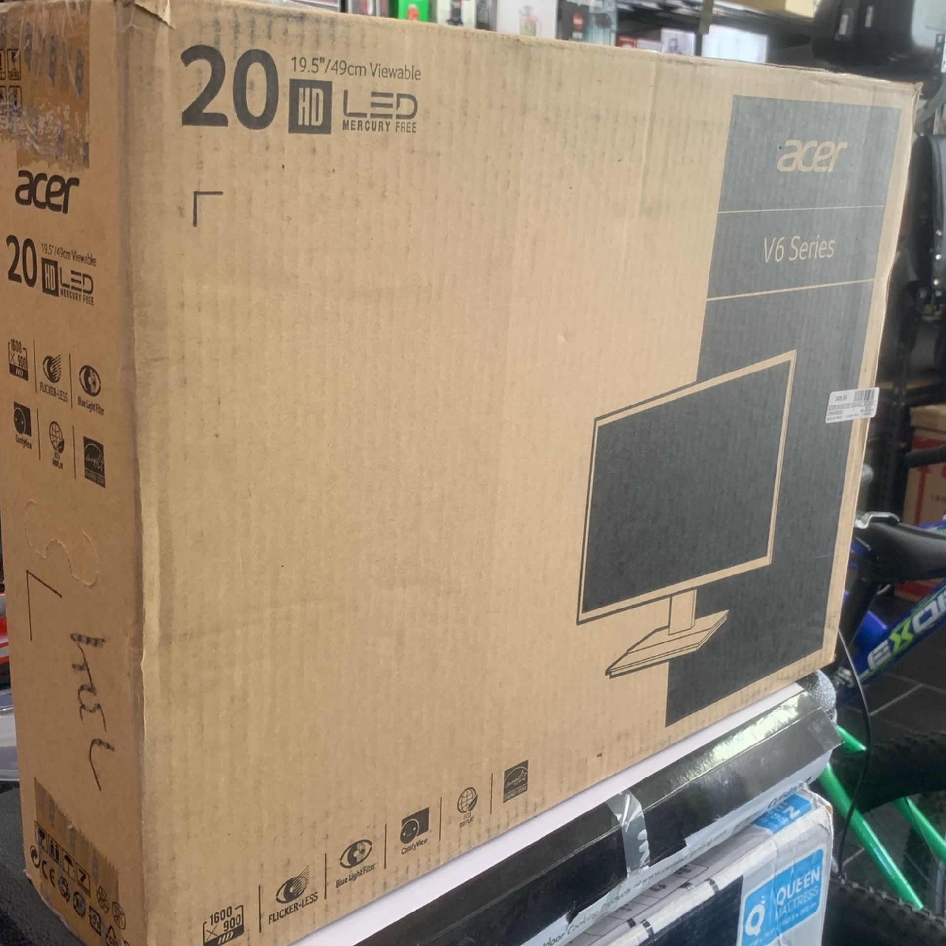 Acer V6 Series 19.5”/ 49 Cm Viewable Monitor