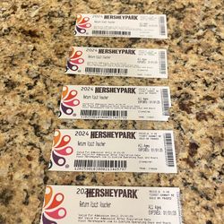 Five Hersheypark Tickets Expires 1/1/2025