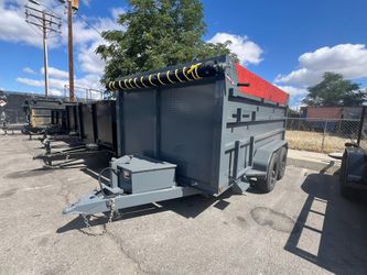 2026 Sky Trailers Dump Trailer 8X12X4