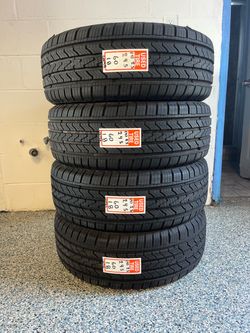 Set of Cooper 245/60R18 Used Tires (4)